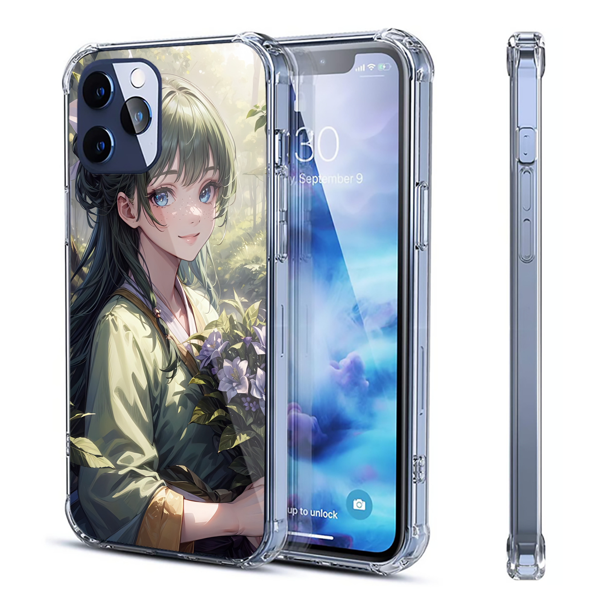 （画像用） 薬屋のひとりごと The Apothecary Diaries 【iPhone 12シリーズ対応】透明スマホケース（クリアソフトケース）